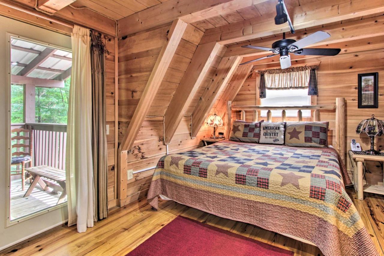 A-Frame Cabin With Hot Tub Less Than 1 Mi To Ober Gatlinburg Βίλα Εξωτερικό φωτογραφία