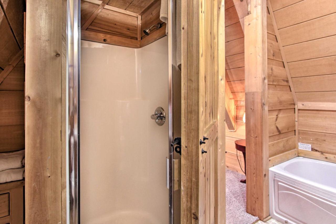 A-Frame Cabin With Hot Tub Less Than 1 Mi To Ober Gatlinburg Βίλα Εξωτερικό φωτογραφία