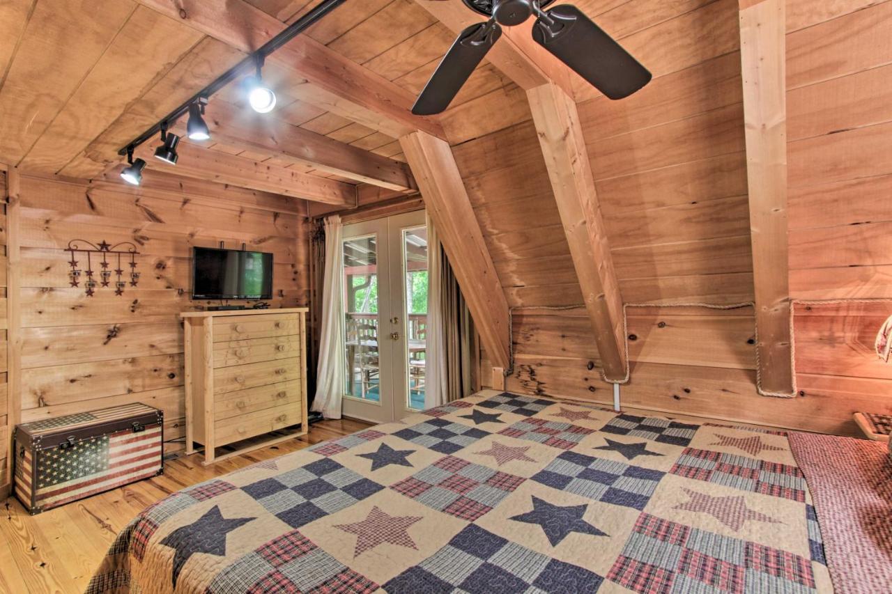 A-Frame Cabin With Hot Tub Less Than 1 Mi To Ober Gatlinburg Βίλα Εξωτερικό φωτογραφία